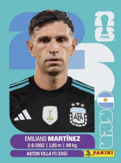 Figurinha Goleiro 🧤 — Argentina
