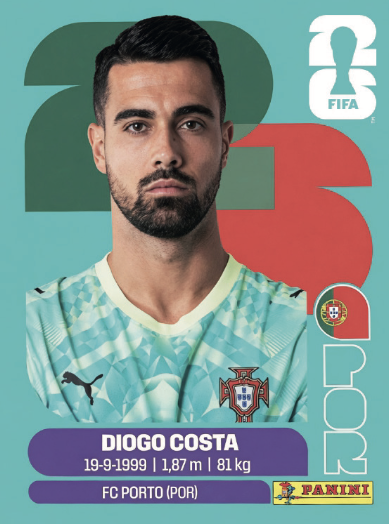 Figurinha Goleiro 🧤 — Portugal