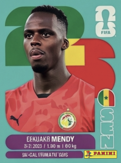 Figurinha Goleiro 🧤 — Senegal