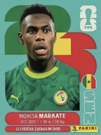 Figurinha Jogador ⚽ — Senegal